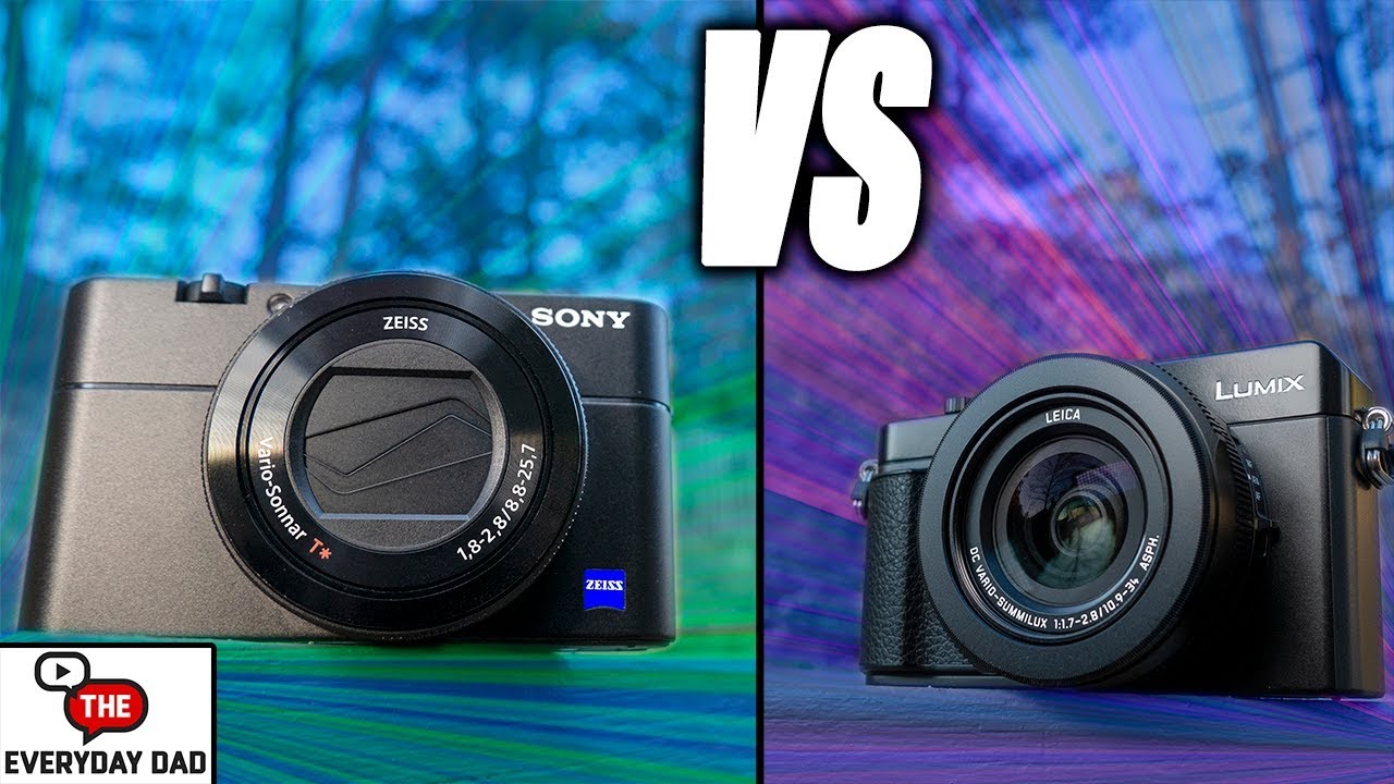 Lumix LX100 II VS Sony RX100 V Best Portable 4k Video Studio?