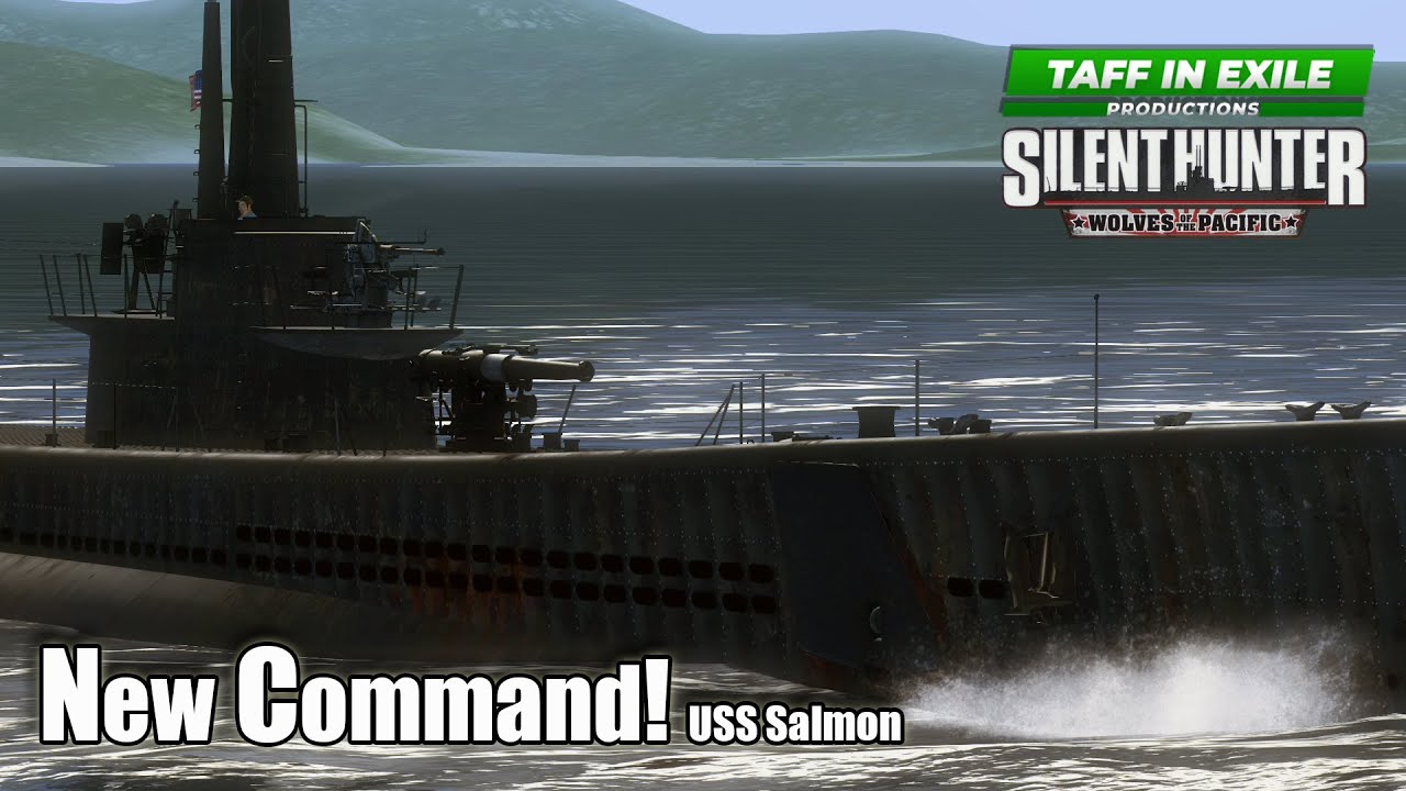 Silent Hunter 4: Волки Тихого океана | USS Salmon | Эп. 27 — Новое командование