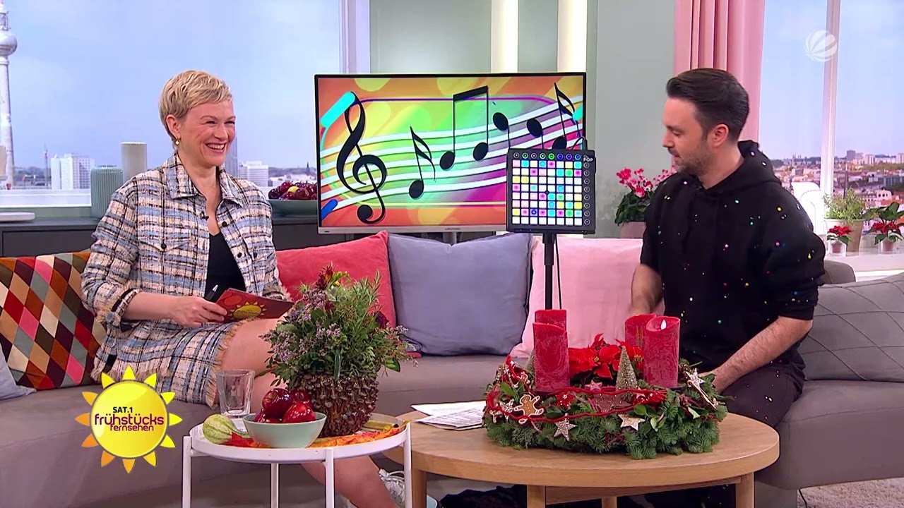 Sampeln, Cover, Klauen - was sind die Unterschiede? Dr. Pop im Sat.1 Frühstücksfernsehen