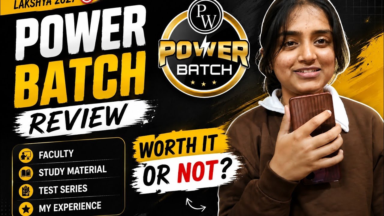 PW Power Batch Review 🔥 | Honest Review | NEET 2027 ☠️| long detail video 📷#pw #pwbatch @bykrutika15