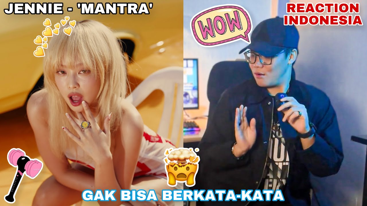 SAYA MENYERAH🥵‼️|| JENNIE - Mantra (Official Music Video) || REACTION (Indonesia)