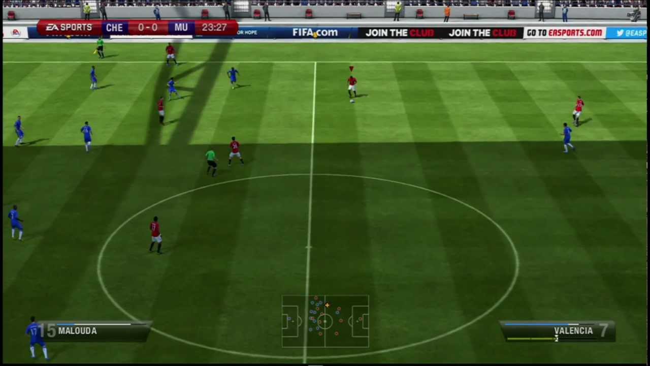 FIFA Soccer 13 - Manchester United vs Chelsea - FA Cup Final (Gameplay Video)
