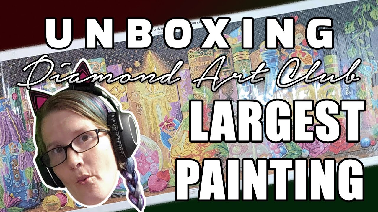 Unboxing || Magic Potion by Jenoviya Art from Diamond Art Club || DAC's Largest Painting!