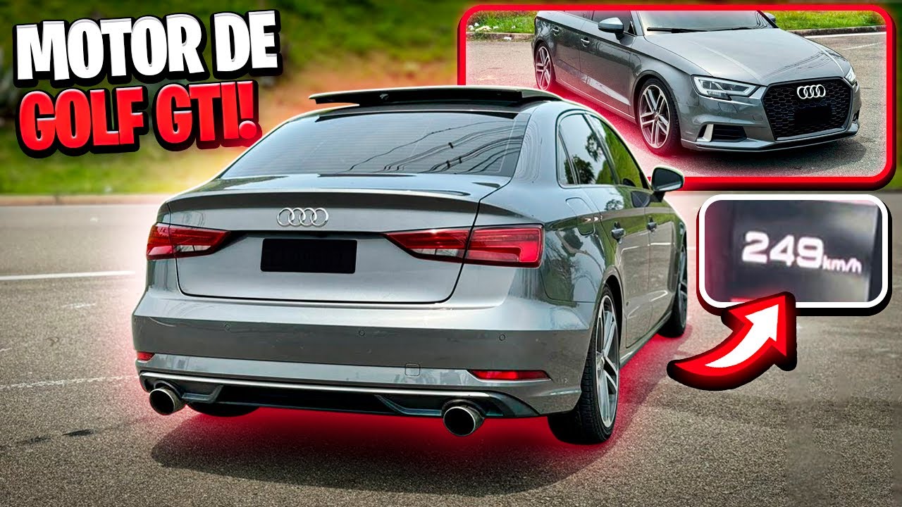 ACELERANDO FORTE MEU AUDI A3 PELA 1ª VEZ!