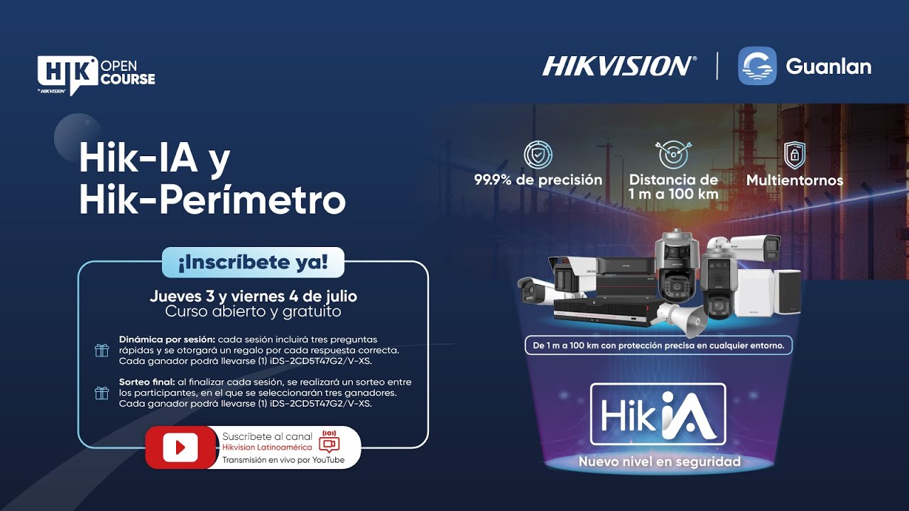 Open Course  -  Soluciones Hik-IA y Hik-Perímetro - Hikvision LATAM
