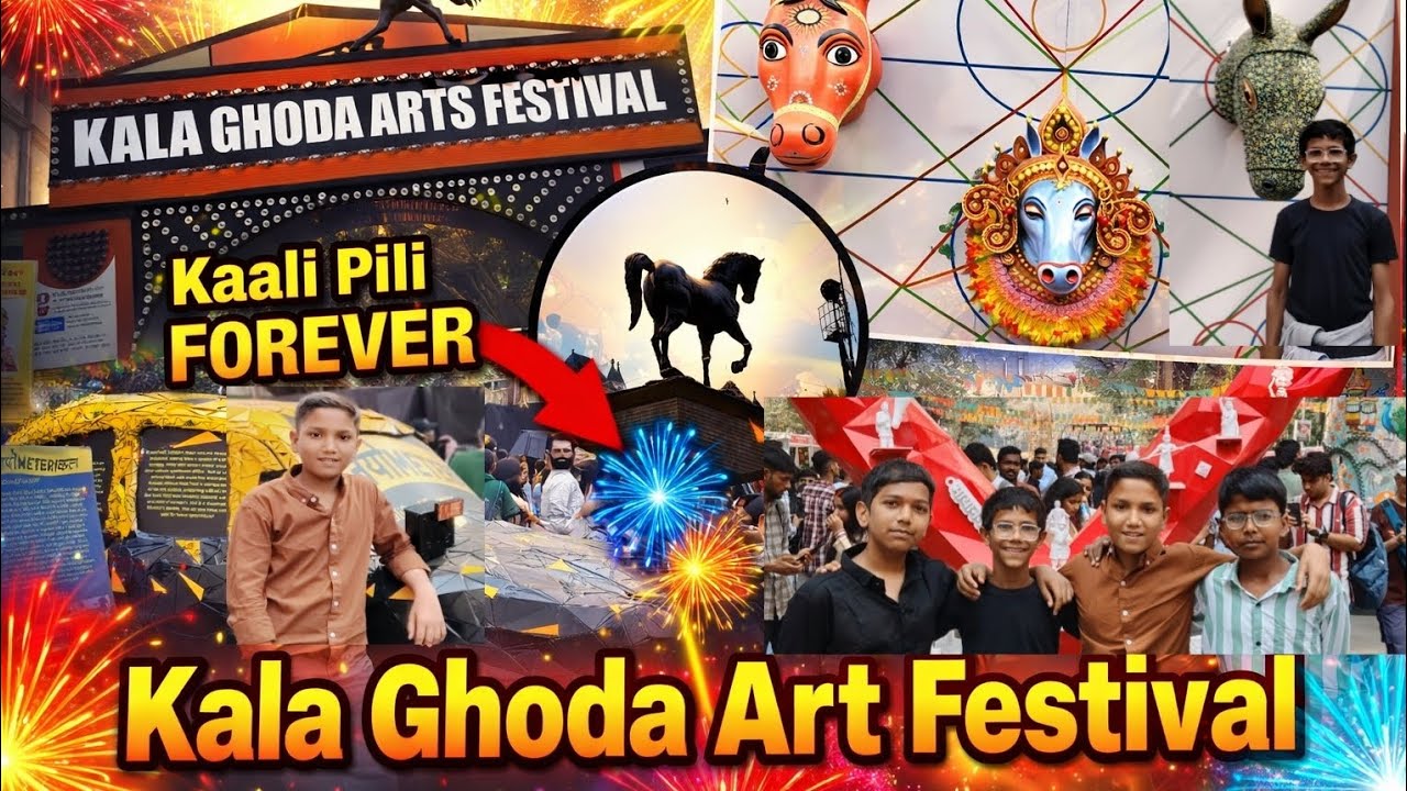 Kala Ghoda Art Festival 🎠✨ | Amazing and Mind Blowing Art's 🎨