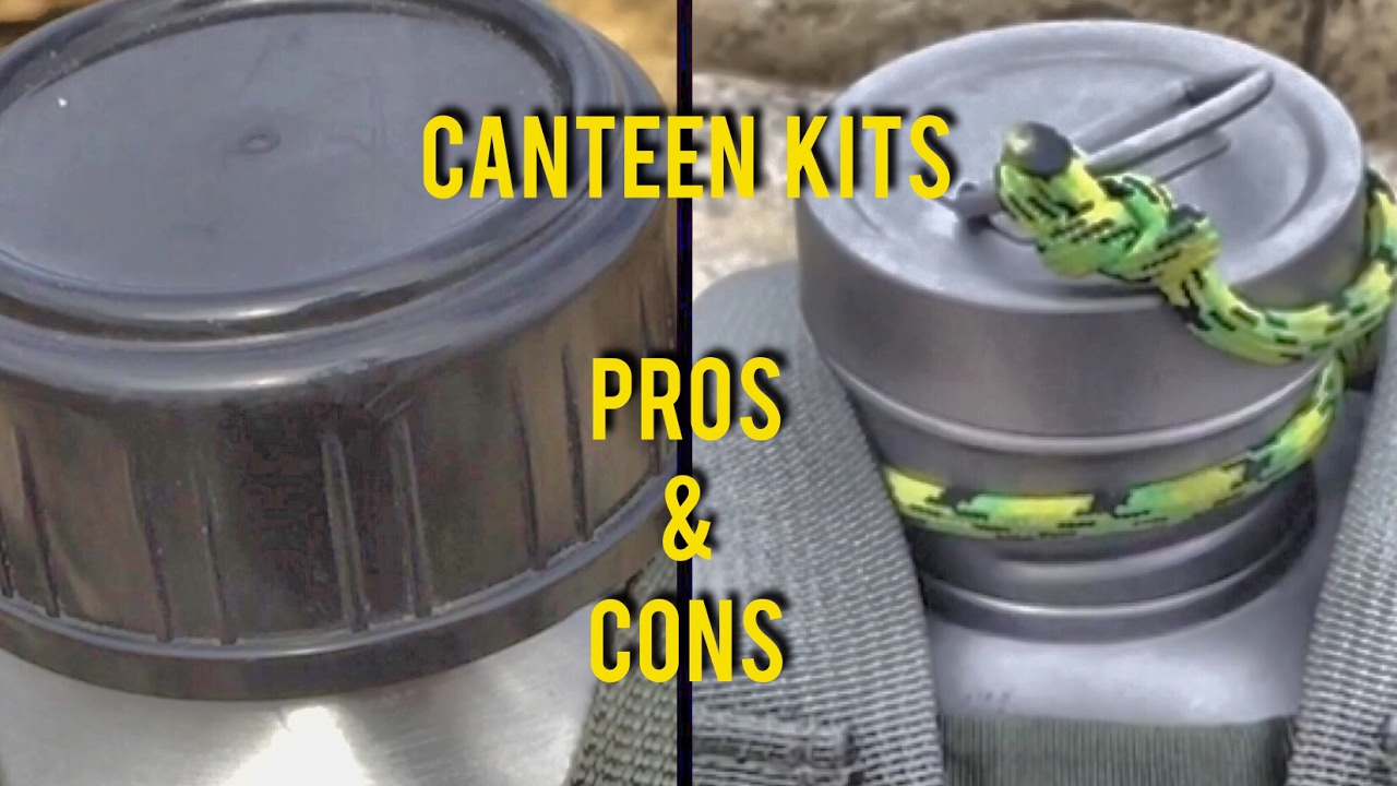Pros and Cons Canteen Kits: Pathfinder Canteen Kit & Heavy Cover Canteen Kit