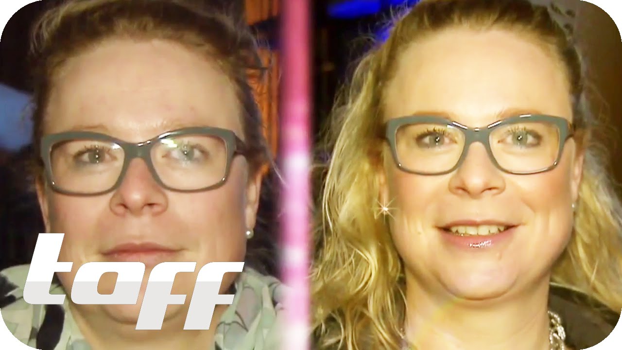 Express-Umstyling vor der Disco | taff | ProSieben