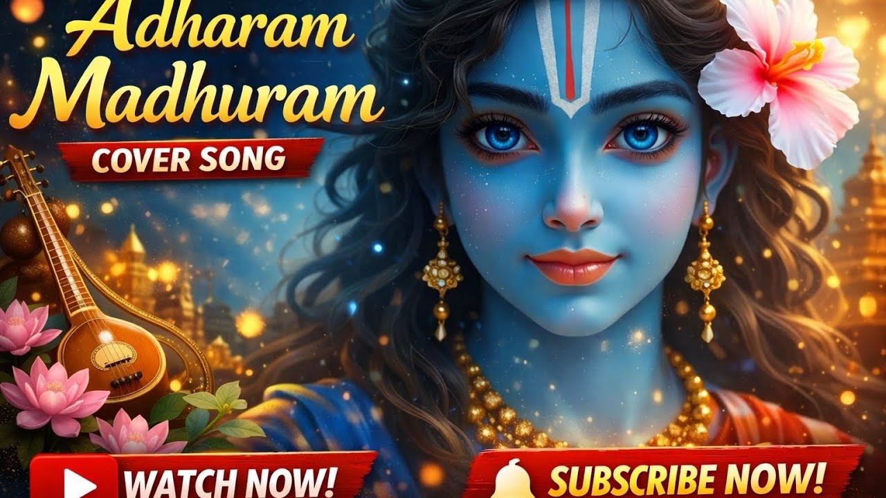 Adharam Madhuram Cover Song | Soulful Bhakti Music | Divine Krishna Bhajan
