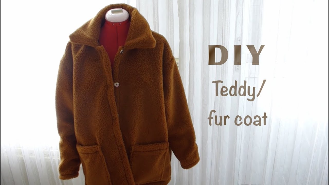 How To Make A Teddy/Fur Coat || Part 1