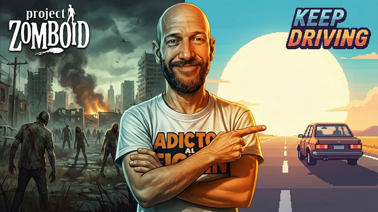 💥 Una pizza en el apocalipsis! | Gameplay Keep Driving | Project Zomboid 42.13.2 #projectzomboid