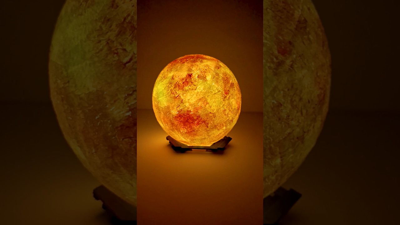 Night lamp Sun, How To Make Night Light #handmade #diy #craft #nightlight #shorts