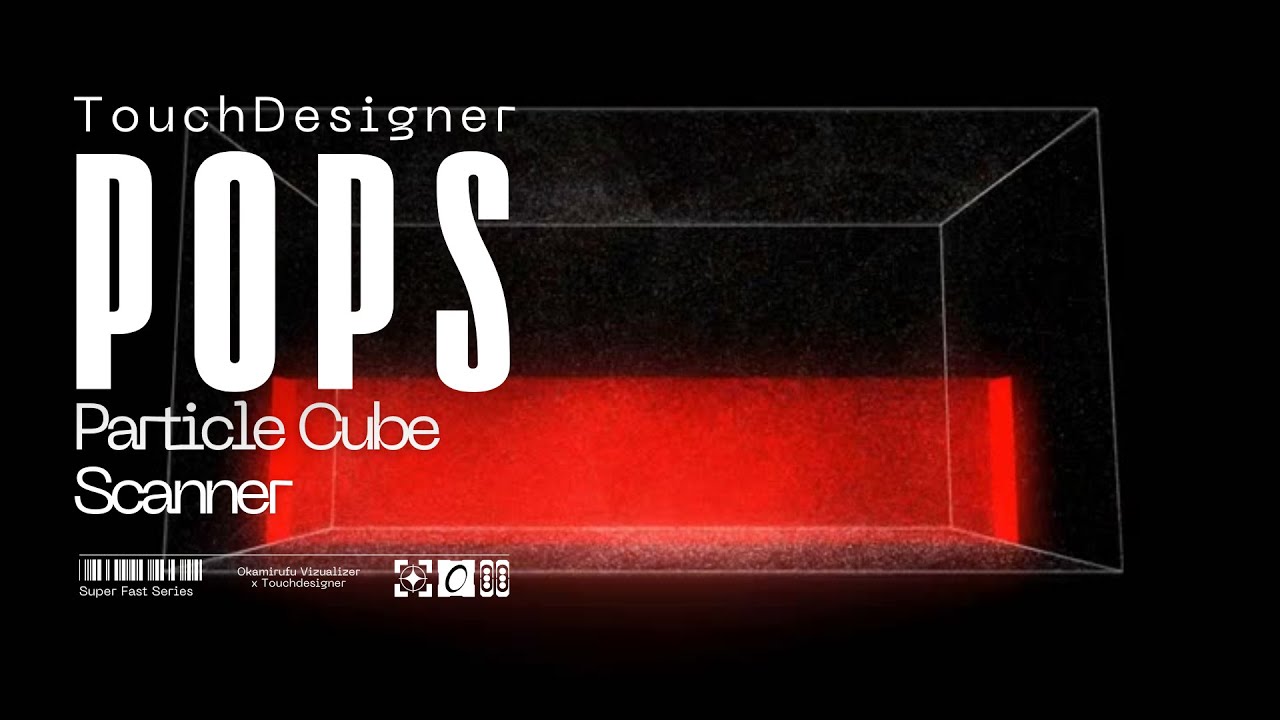 Сканер кубов частиц — Учебное пособие по POPs в TouchDesigner (Limit + Noise)