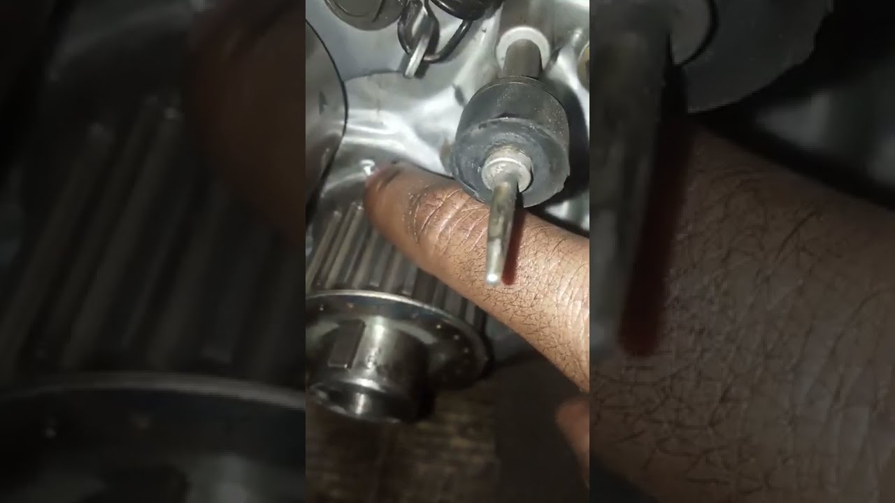 خطوات تصليح محرك تويوتا هايلوكس تركيب حزام التوزيع toyota hilux
