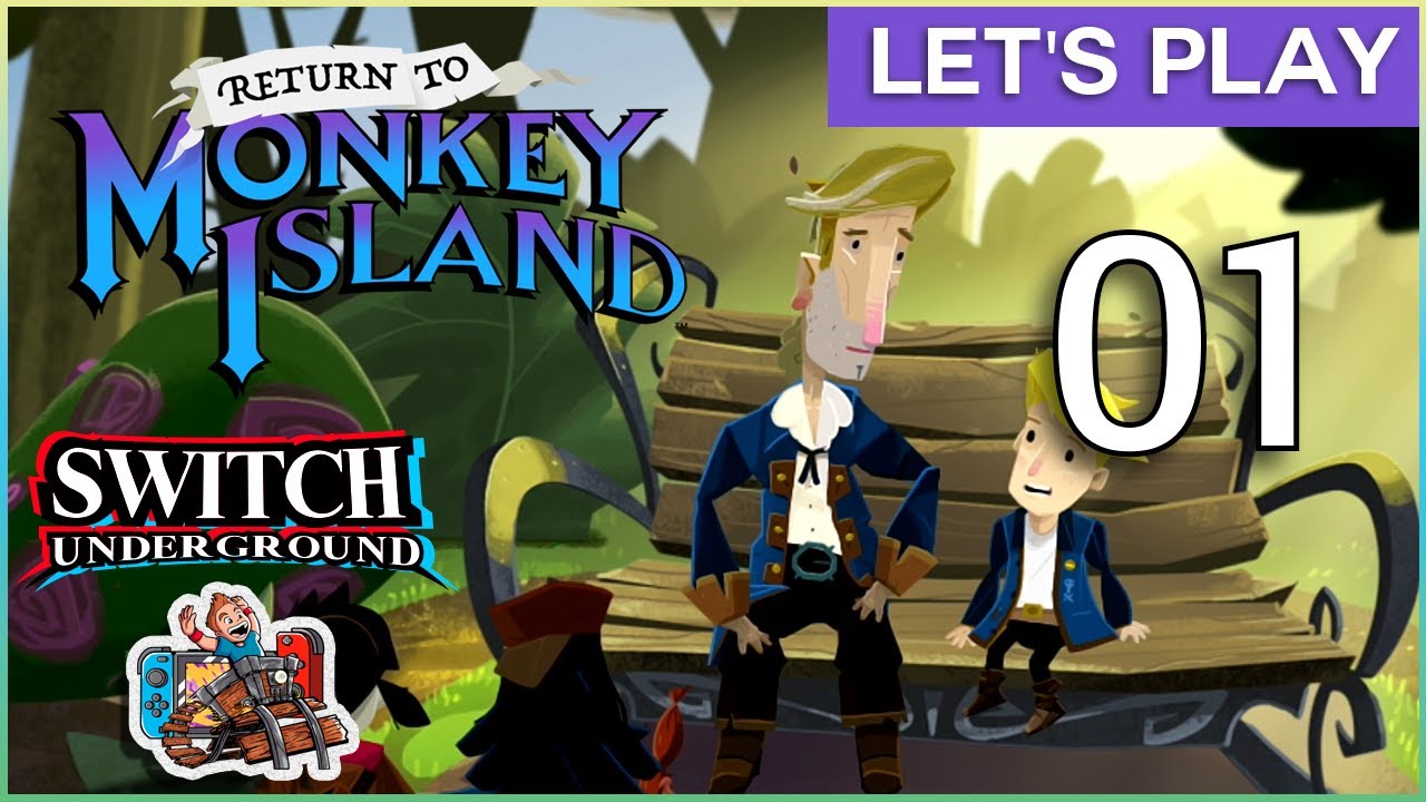 Return to Monkey Island Let's Play Episode 01 on the Nintendo Switch