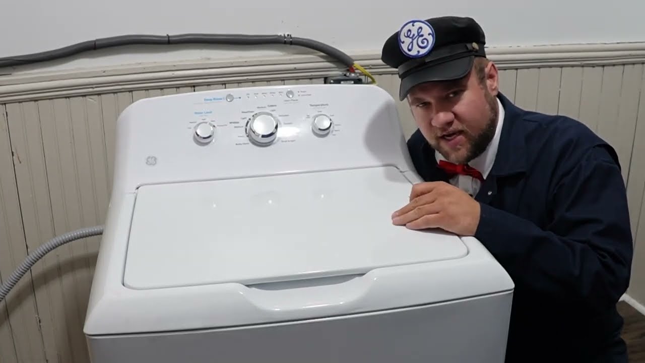 La lavadora GE y Mabe no drena ni centrifuga la ropa bien: cómo arreglarla con un taladro