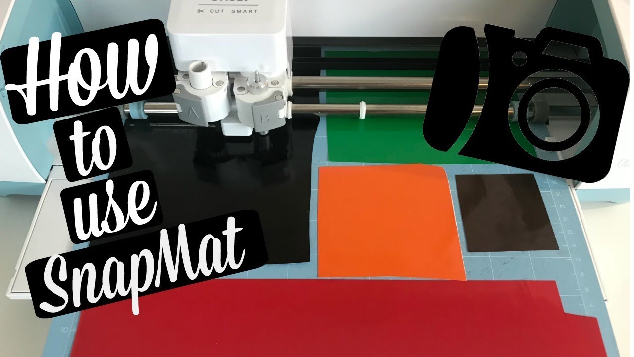 HOW TO CUT MULTIPLE COLORS OF VINYL ON ONE MAT USING SNAPMAT WITH CRICUT