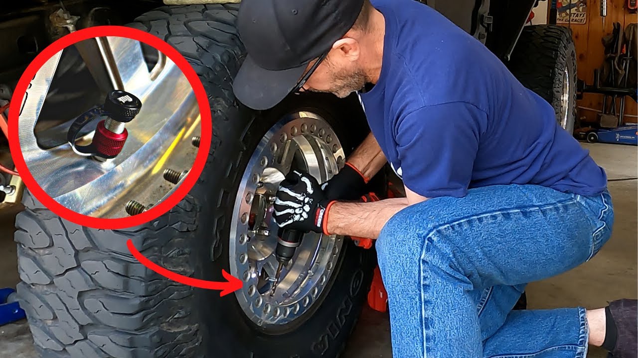 Drilling Holes in My Wheels to Air Down Faster! Monster Valve Install and Time Test