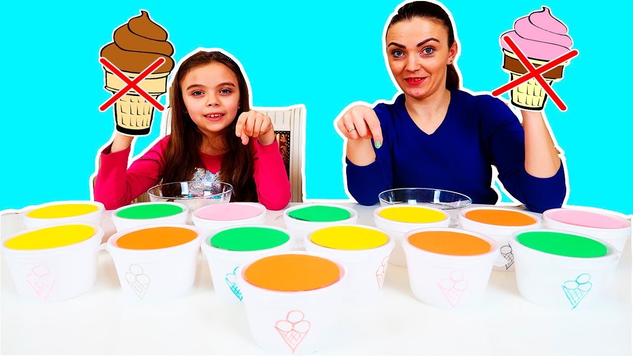Nu Alege INGHETATA Slime Challenge | Don't CHOOSE Ice Cream