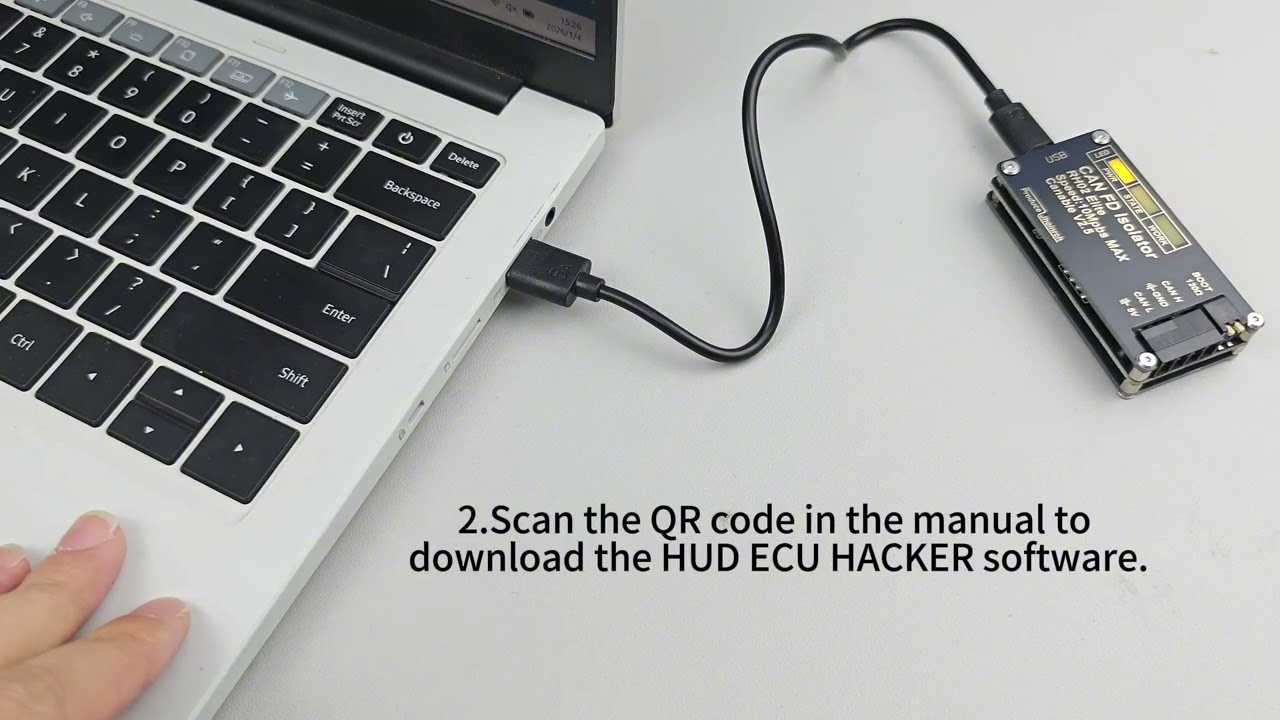Jhoinrch RH02 Elite Isolation USB To CAN FD adapter User Guide