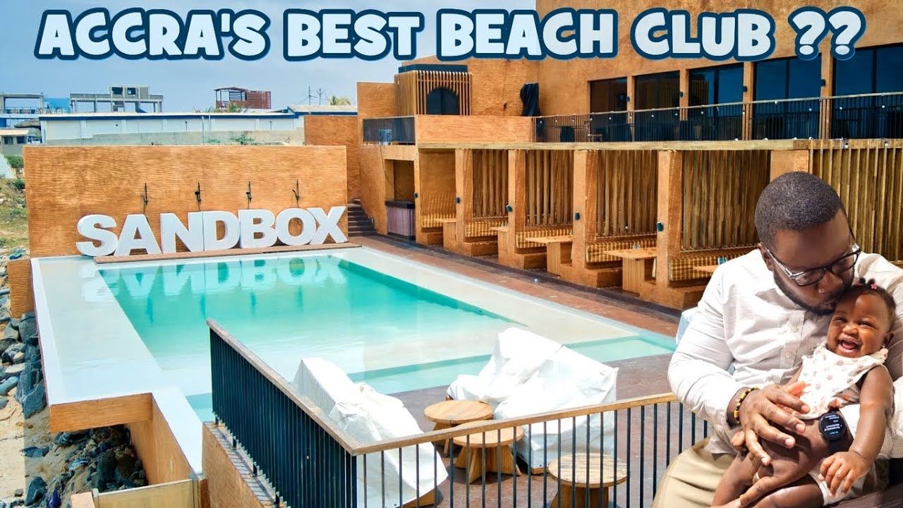 We Tried Out Sandbox Beach Club • Is it Worth The $$$ ? • Inside Chocolate Sarayi Accra • Ghana 2024