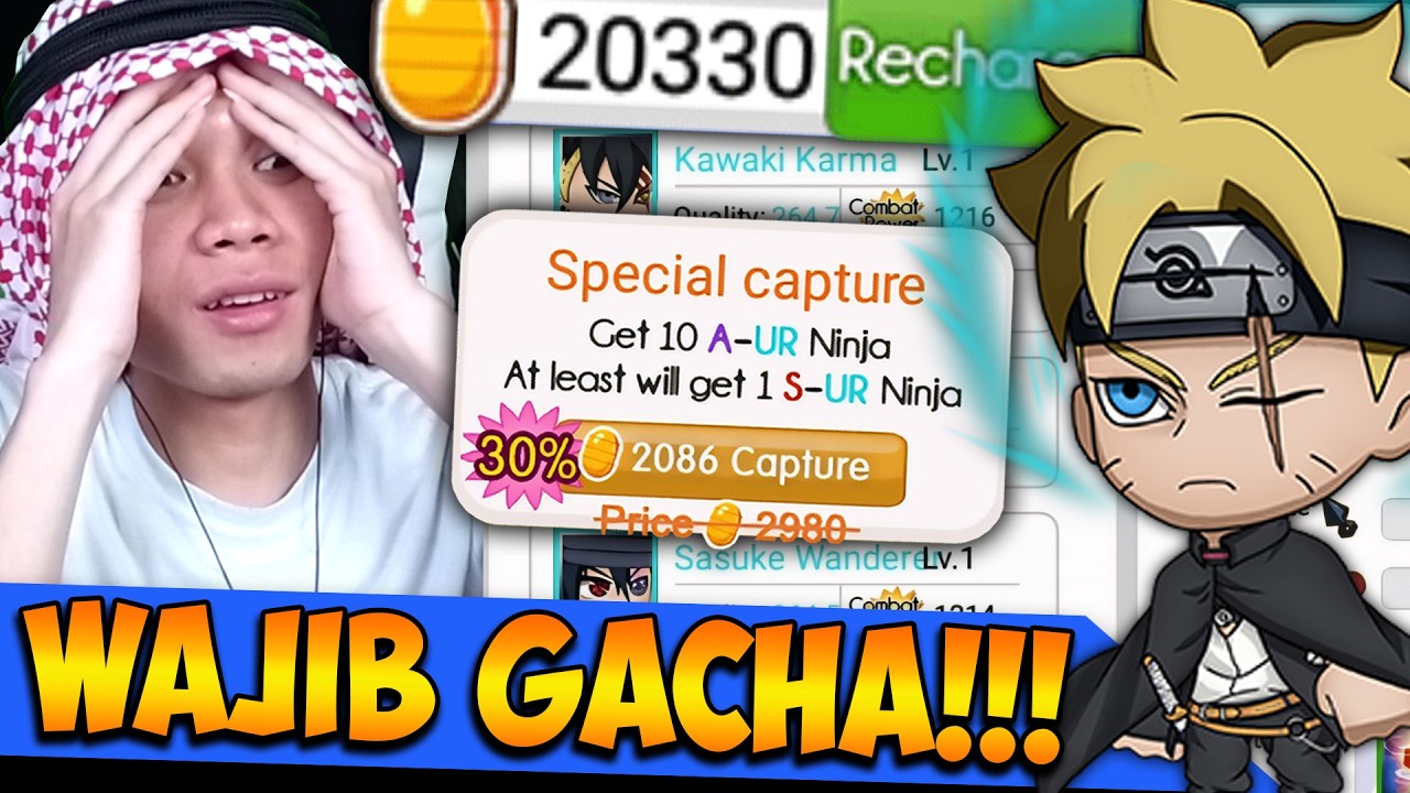 Auto UR !!! Diskon SC Wajib Gacha Ninja Heroes New Era