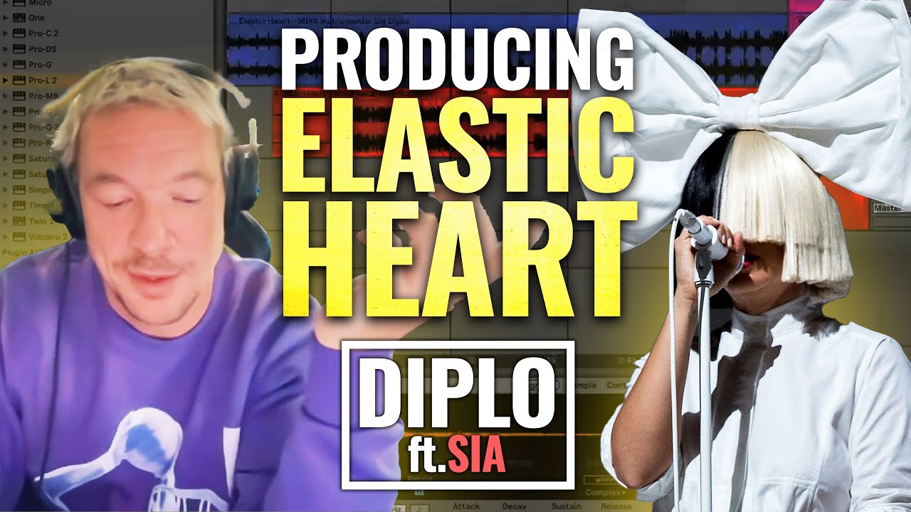 DIPLO распаковывает стемы и сэмплы Ableton для трека Sia «Elastic Heart»