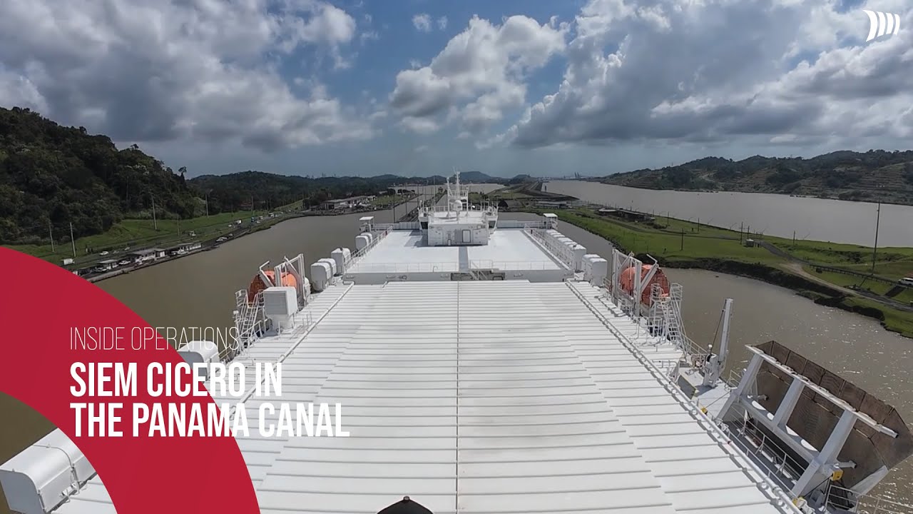 SIEM Cicero Passing Through The Panama Canal