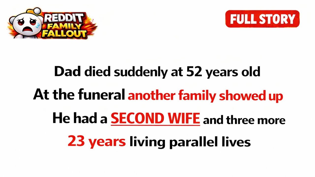My Dad Died. At His Funeral, Another Family Showed Up. He'd Been Living A Double Life-Reddit Stories
