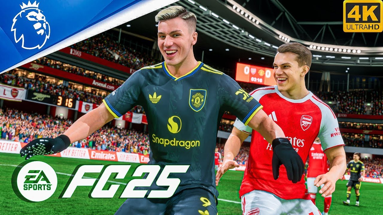 😱 COMEBACK😱 FC 25 - Manchester united vs. Arsenal - Premier League 25/26 Full Match | PS5™ [4K60]