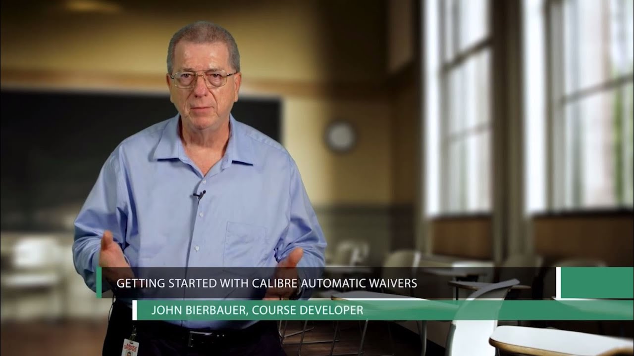 Getting Started with Calibre Automatic Waivers
