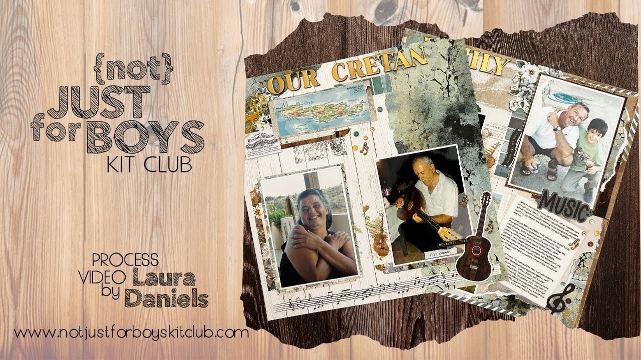 Scrapbook layout, NJFB,  