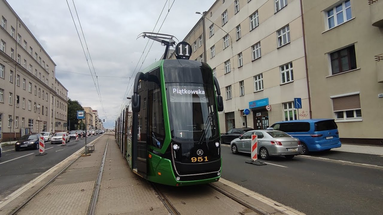 Moderus Gamma LF 04 AC BD #951 (MPK Poznań) - 11, ➡️: Piątkowska