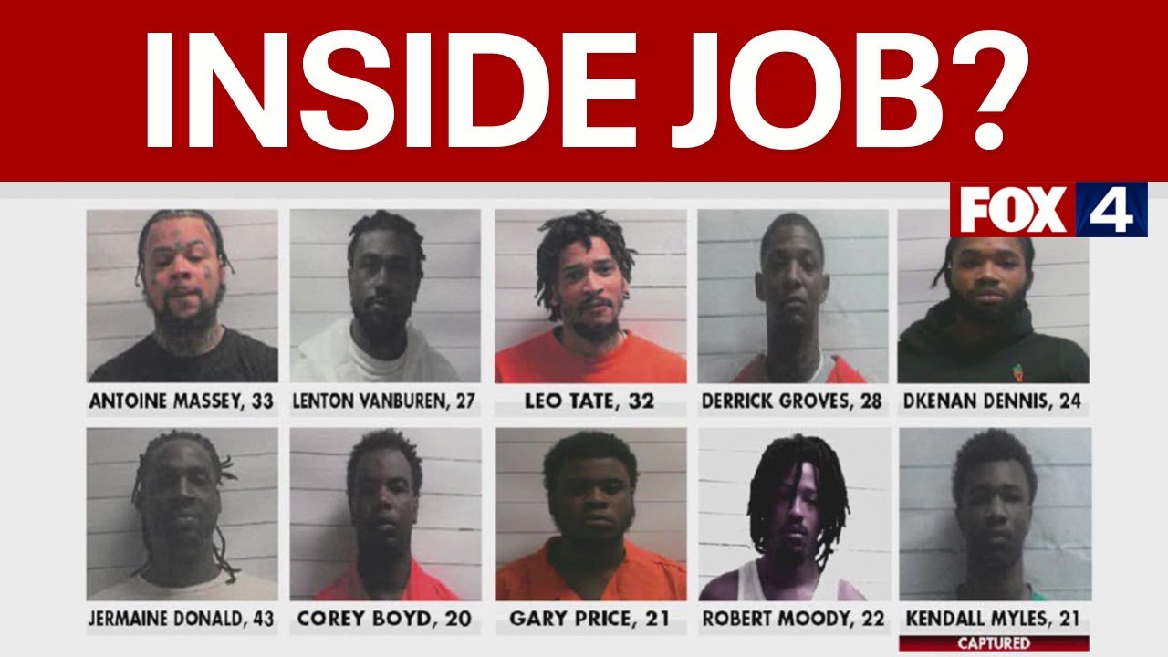10 inmates who escaped New Orleans jail may have had inside help