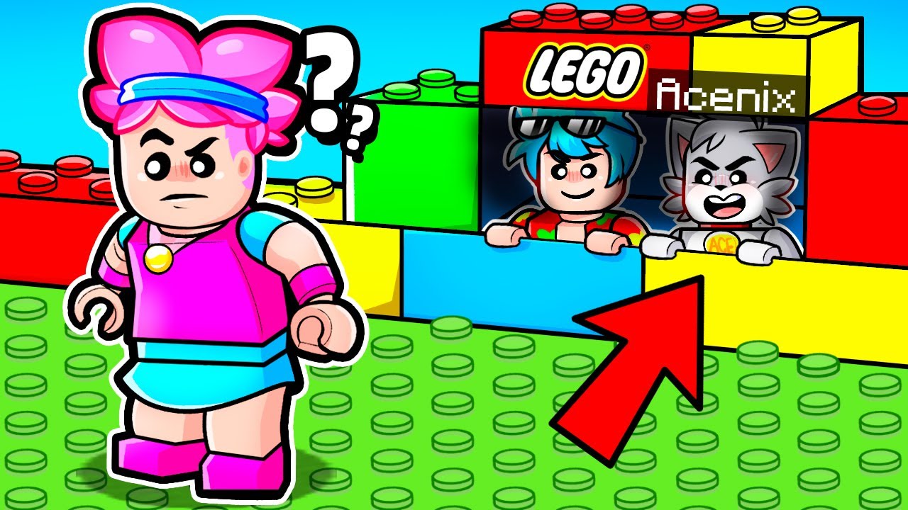 Trolle&eacute; a Mis Amigos en el ESCONDITE de LEGO 😂