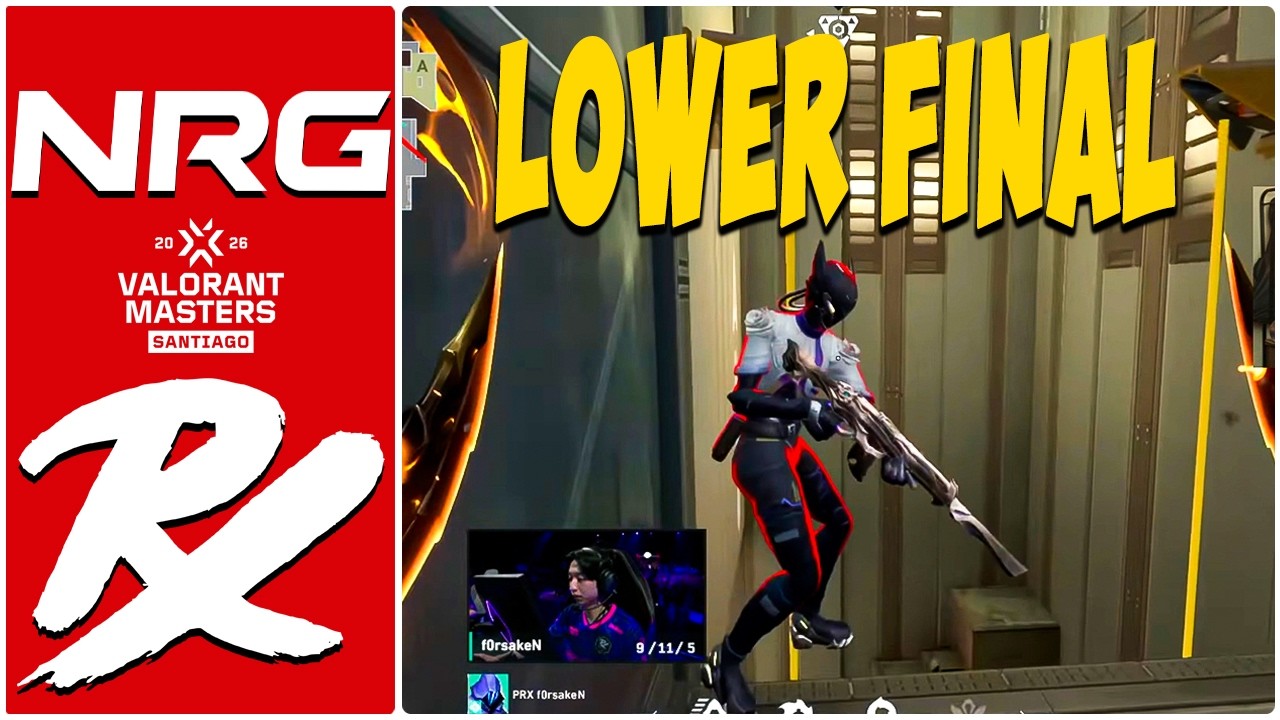 LOWER FINAL! Paper Rex vs NRG Esports - HIGHLIGHTS - VALORANT Masters Santiago - PRX vs NRG | VCT