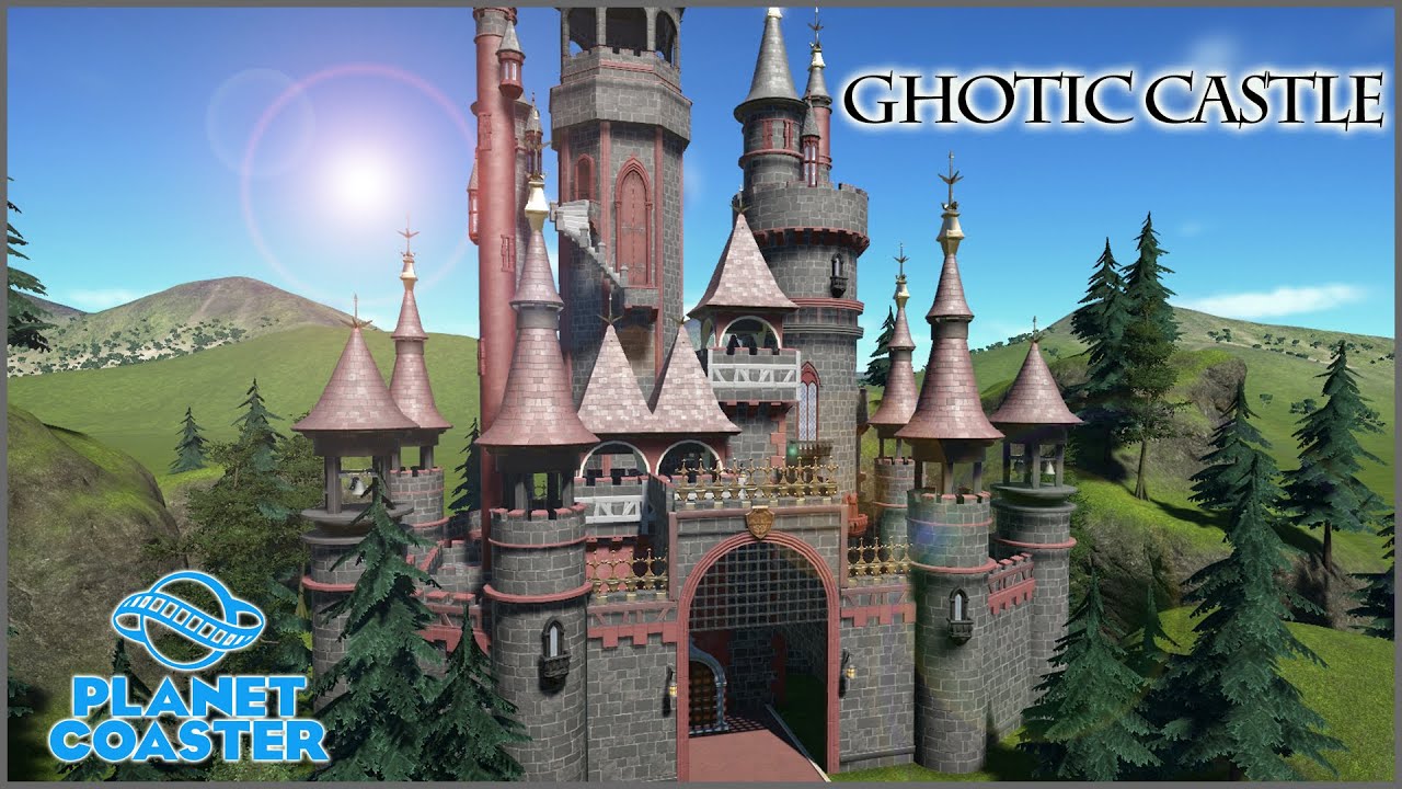 PLANET COASTER SPEED BUILD - GOTHIC CASTLE