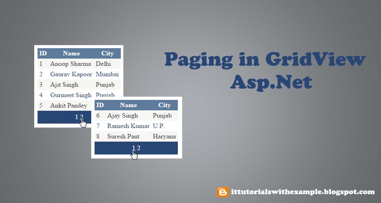 Paging in GridView ASP NET