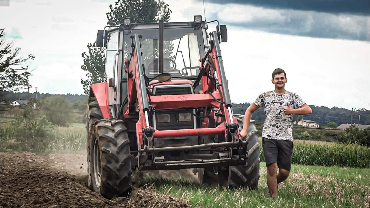 ✮ Ciągnik na Smyczy?! ✮ Czyli Orka z Bartkiem 🔥 Massey Ferguson 3060🔥✔☆Łódzkie Official☆