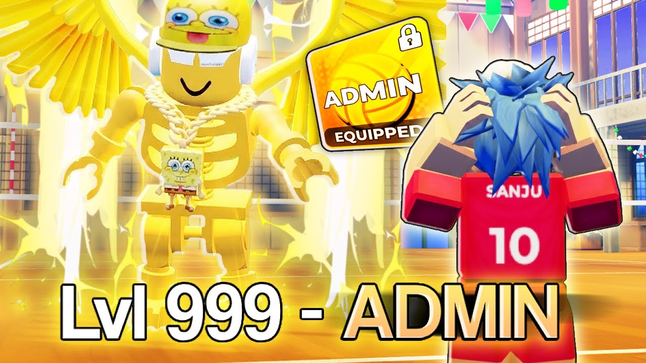 Me VS ADMIN In Volleyball Legends.. (OVERPOWERED)