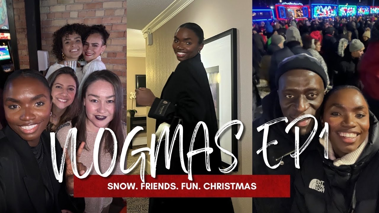 VLOGMAS EP1: Friends, Fun, Snow, Christmas.