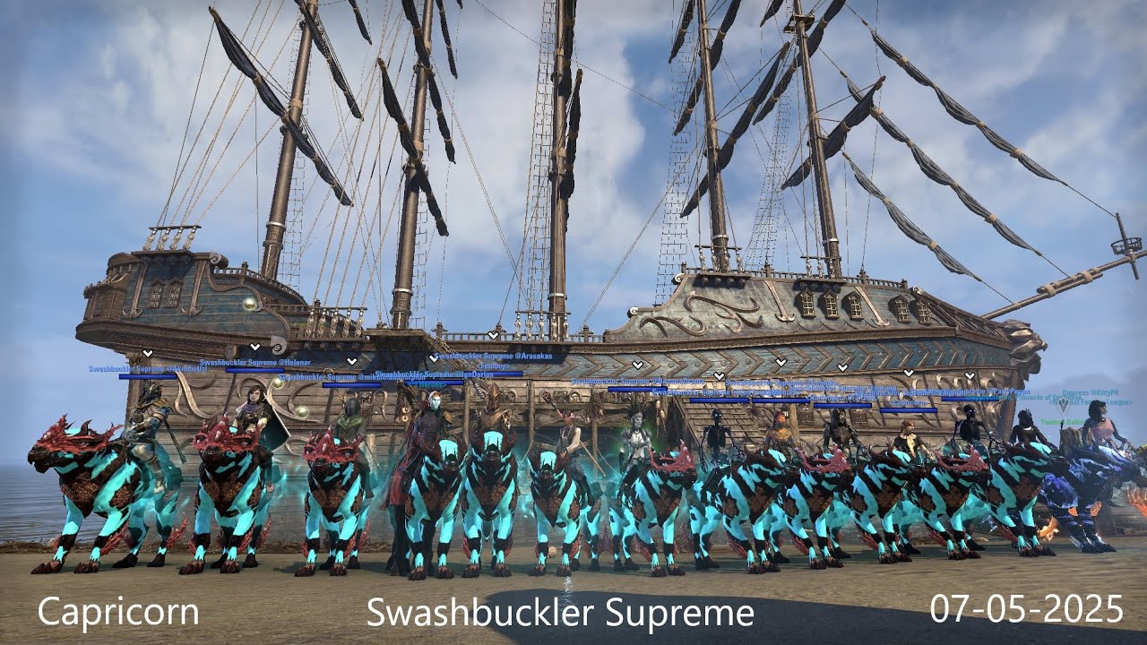 Swashbuckler Supreme  - Warden healer - Capricorn - The Elder Scrolls Online