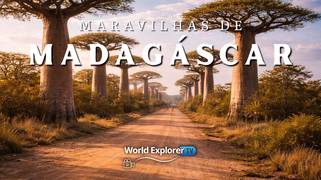 Maravilhas de Madagáscar | Os Lugares Mais Bonitos de Madagáscar | Vídeo de Viagem em 4K