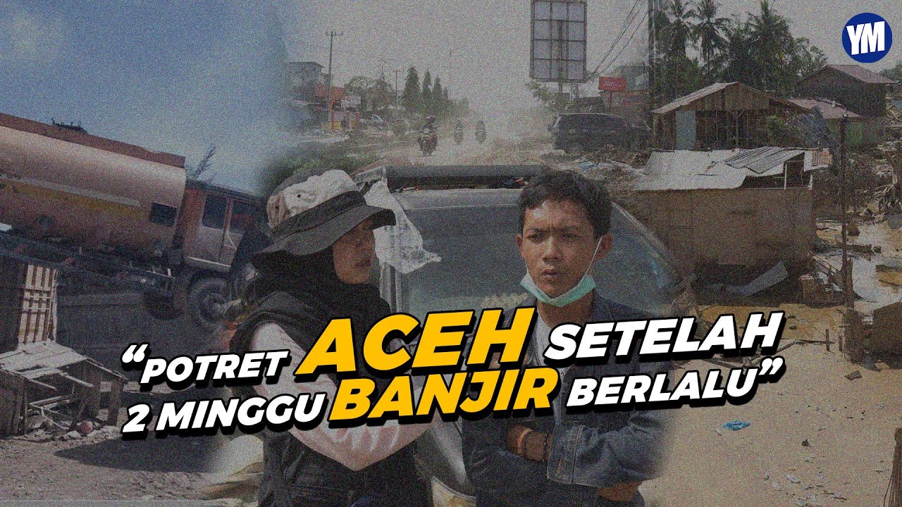 Potret Aceh Tamiang Pasca Banjir : Rumah Tenggelam Harta Benda Melayang