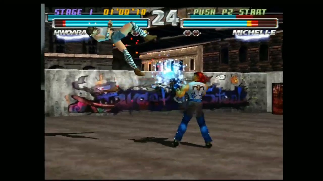 Hwoarang combos part 1 