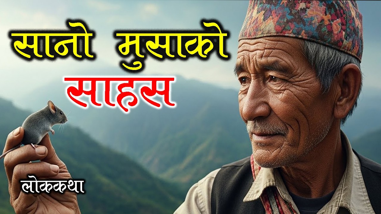सानो मुसाको साहस [Sano Musako Sahas] Lok Katha Nepali || Folk Tales Nepali || Nepali Katha