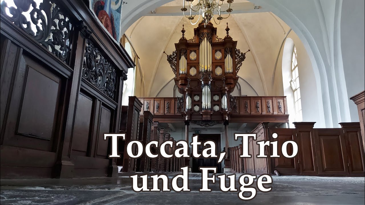 Toccata, Trio und Fuge im dt. Barockstil (improvisiert) | Gregor Engelhardt in Uithuizen (Schnitger)