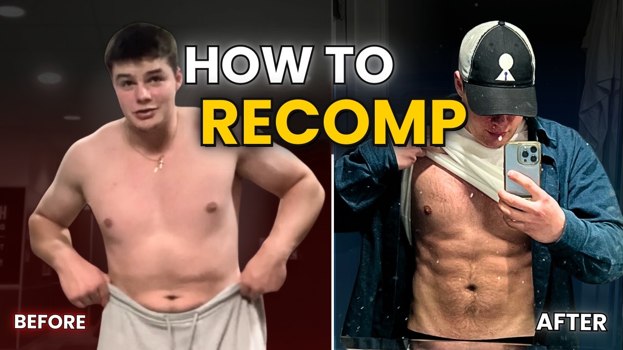 How To Build Muscle And Lose Fat At The Same Time (SkinnyFat to Jacked)