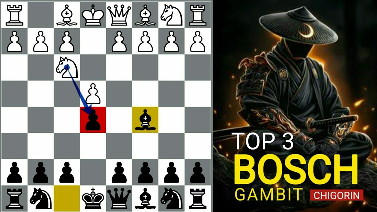 BARU ‼️Pembukaan Gambit hitam mematikan - Full taktik & Strategi