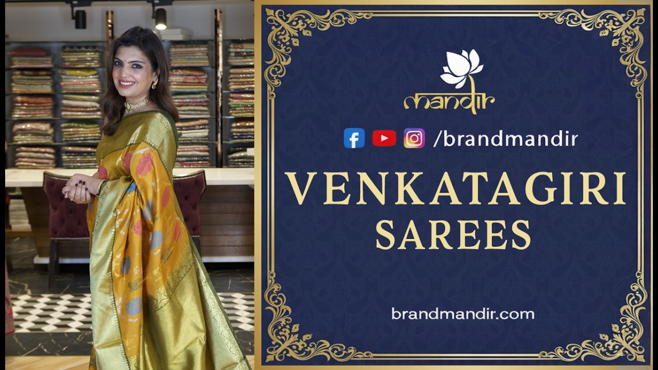 Venkatagiri Sarees Online Shopping | Brand Mandir Sarees